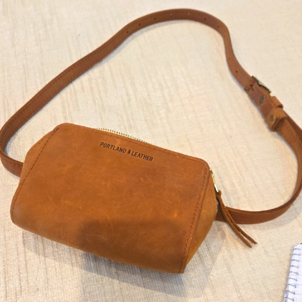 Portland Leather Zip tight Belt